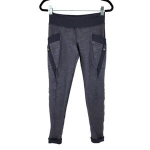 Lululemon Athletica Gray Tapered Leg Pants With Pockets Size 4